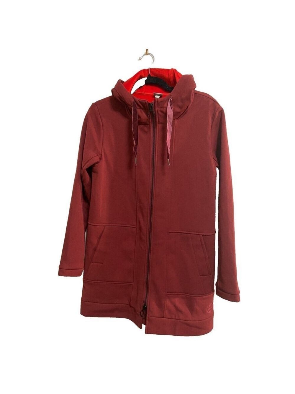 Bench Women's Zip-Up Wine Color Jacket Size M